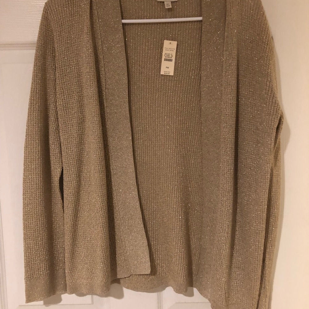 Gold cardigan